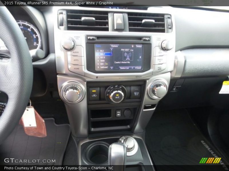 Super White / Graphite 2015 Toyota 4Runner SR5 Premium 4x4