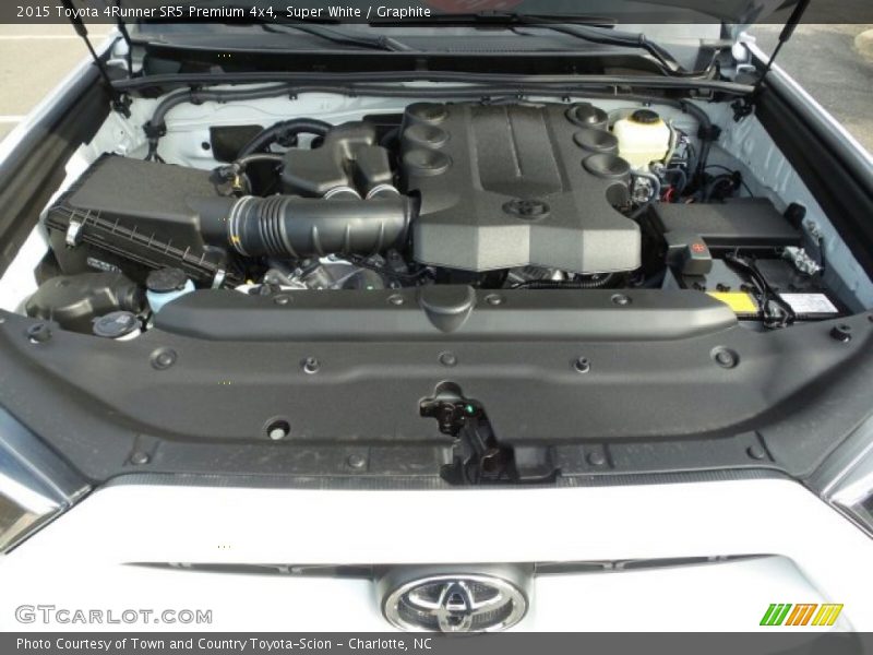 Super White / Graphite 2015 Toyota 4Runner SR5 Premium 4x4