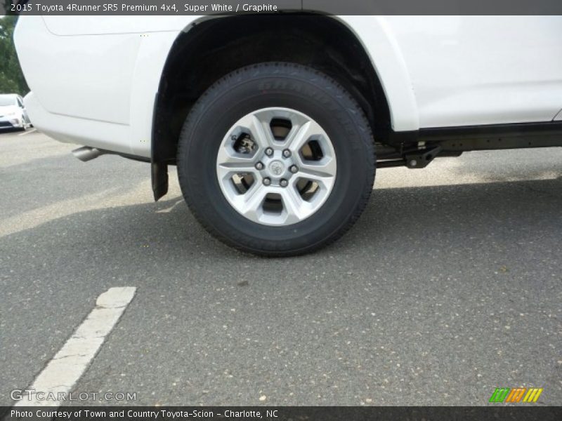 Super White / Graphite 2015 Toyota 4Runner SR5 Premium 4x4