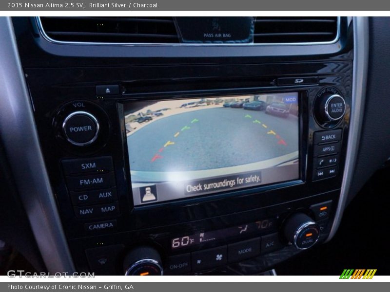 Brilliant Silver / Charcoal 2015 Nissan Altima 2.5 SV
