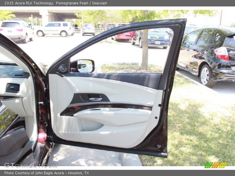Pomegranate Pearl / Seacoast 2015 Acura RLX Technology