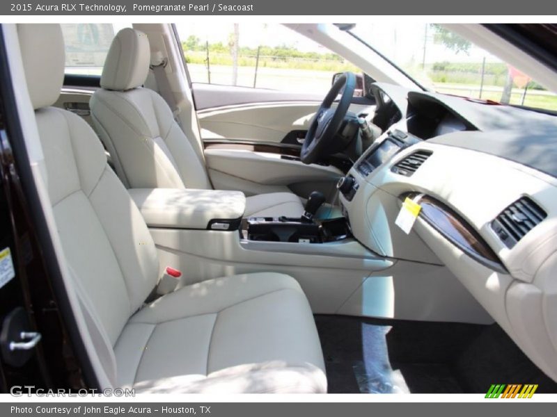 Pomegranate Pearl / Seacoast 2015 Acura RLX Technology