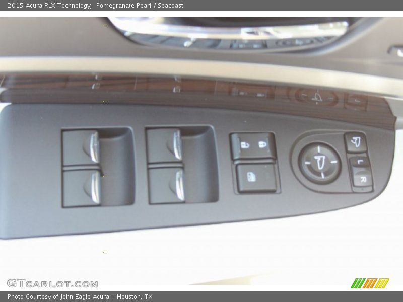 Pomegranate Pearl / Seacoast 2015 Acura RLX Technology