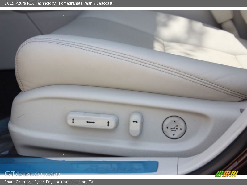 Pomegranate Pearl / Seacoast 2015 Acura RLX Technology