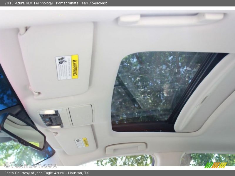 Pomegranate Pearl / Seacoast 2015 Acura RLX Technology