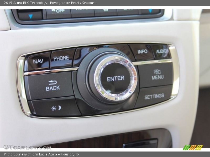 Pomegranate Pearl / Seacoast 2015 Acura RLX Technology