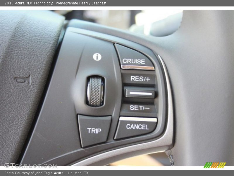 Pomegranate Pearl / Seacoast 2015 Acura RLX Technology