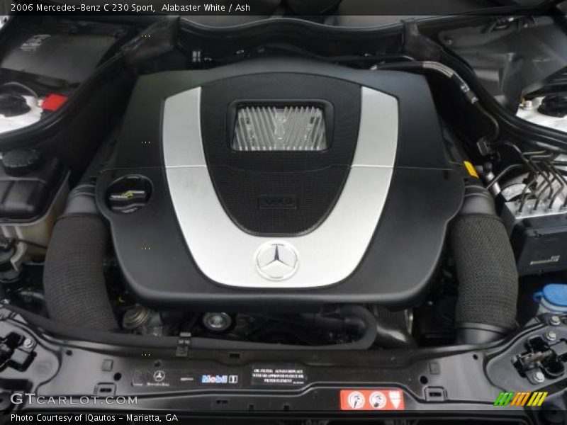 Alabaster White / Ash 2006 Mercedes-Benz C 230 Sport