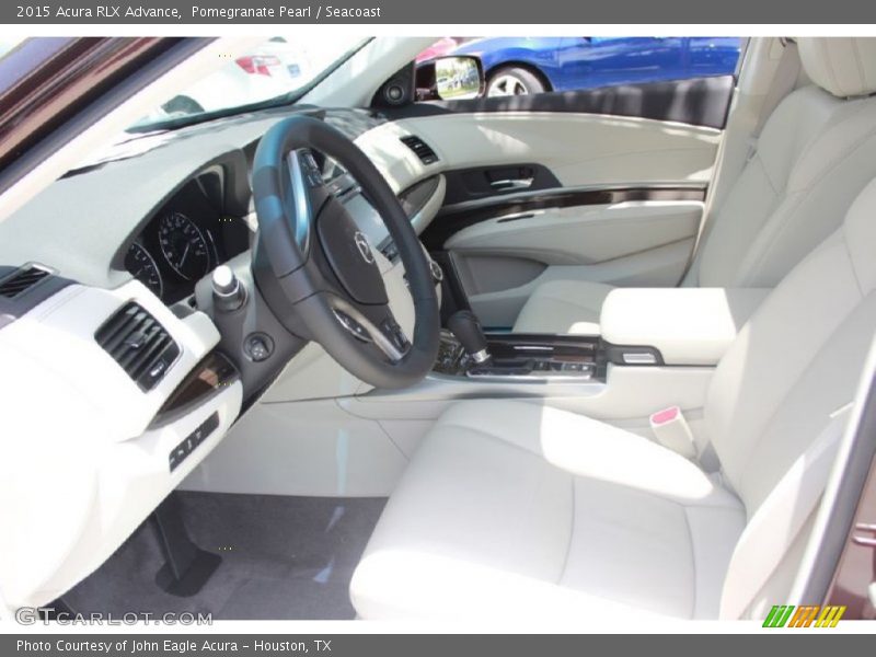Pomegranate Pearl / Seacoast 2015 Acura RLX Advance