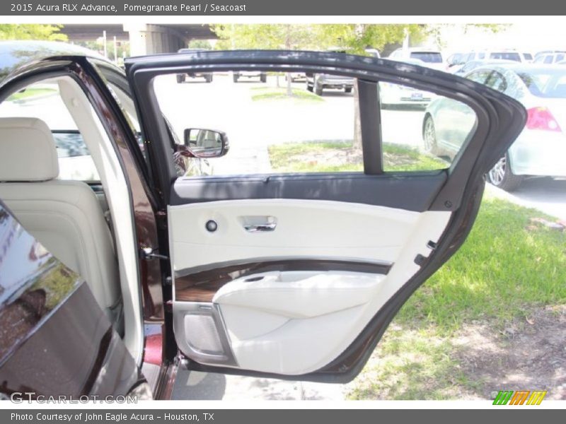 Pomegranate Pearl / Seacoast 2015 Acura RLX Advance