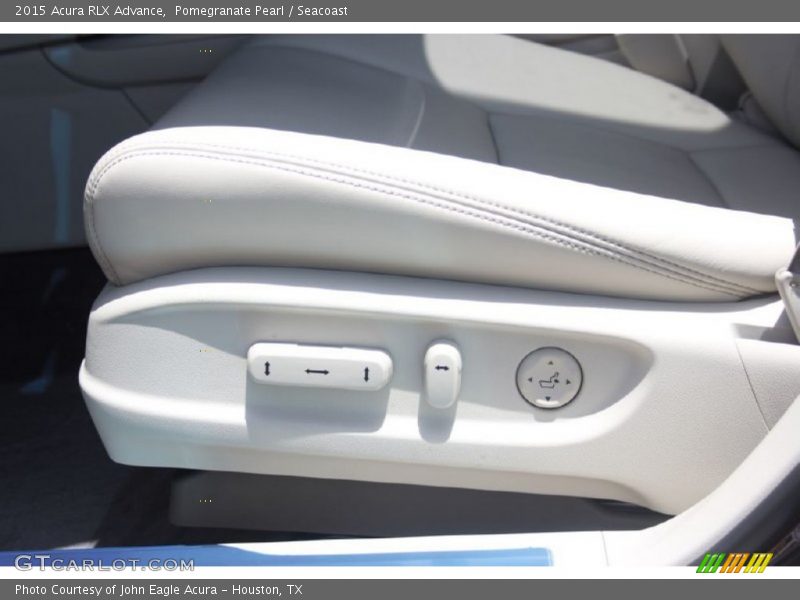 Pomegranate Pearl / Seacoast 2015 Acura RLX Advance