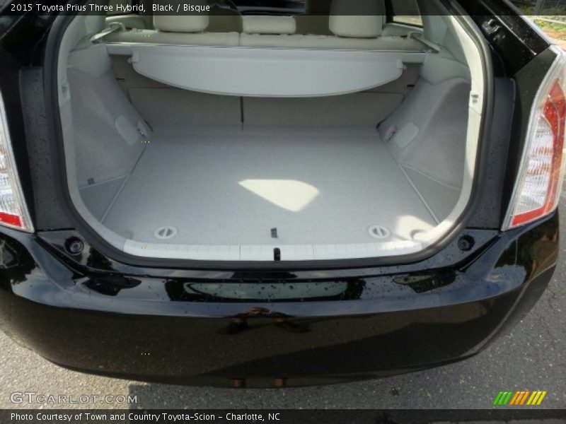 Black / Bisque 2015 Toyota Prius Three Hybrid