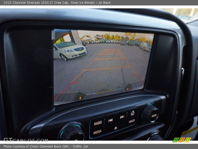 Silver Ice Metallic / Jet Black 2015 Chevrolet Silverado 1500 LT Crew Cab