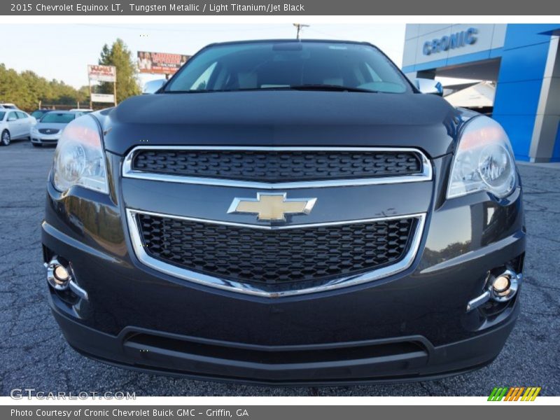 Tungsten Metallic / Light Titanium/Jet Black 2015 Chevrolet Equinox LT