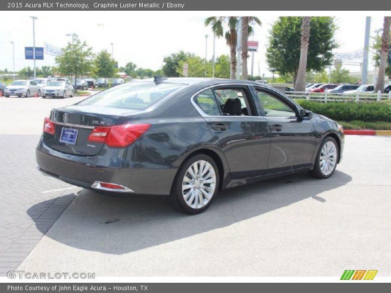 Graphite Luster Metallic / Ebony 2015 Acura RLX Technology