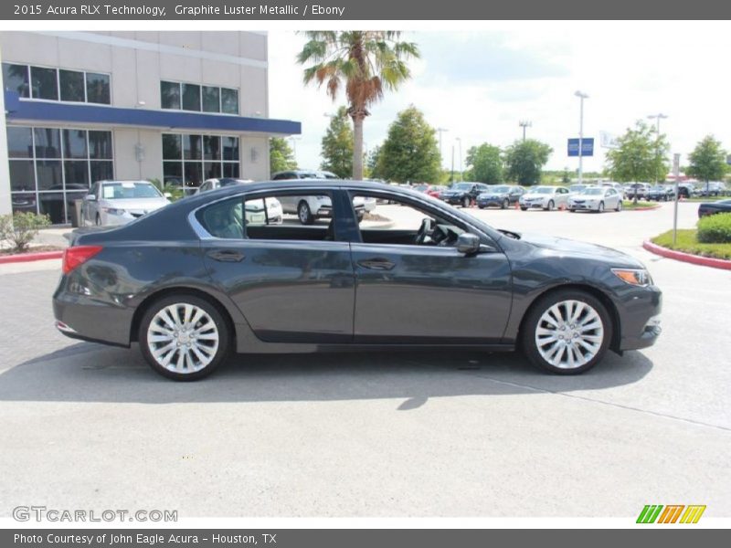 Graphite Luster Metallic / Ebony 2015 Acura RLX Technology