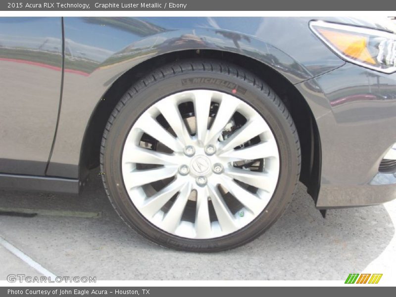 Graphite Luster Metallic / Ebony 2015 Acura RLX Technology