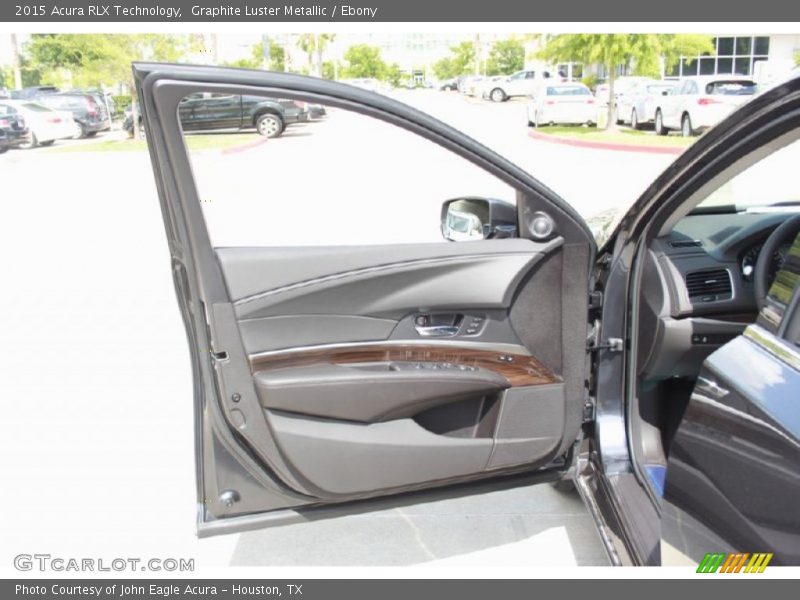 Graphite Luster Metallic / Ebony 2015 Acura RLX Technology
