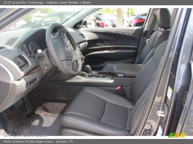 Graphite Luster Metallic / Ebony 2015 Acura RLX Technology