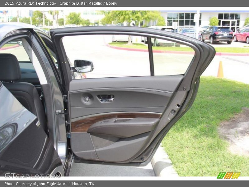 Graphite Luster Metallic / Ebony 2015 Acura RLX Technology