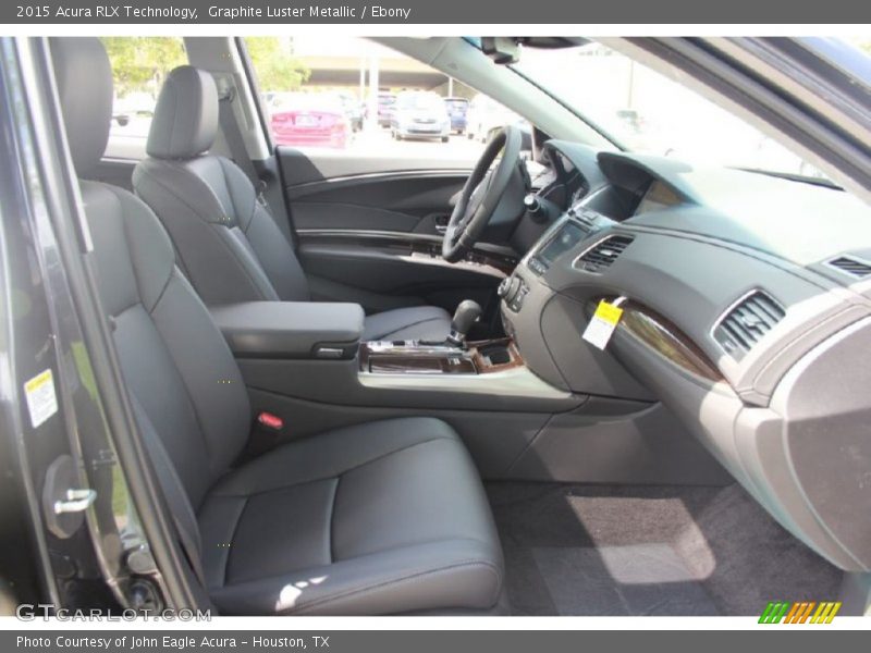 Graphite Luster Metallic / Ebony 2015 Acura RLX Technology