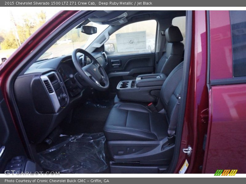 2015 Silverado 1500 LTZ Z71 Crew Cab Jet Black Interior