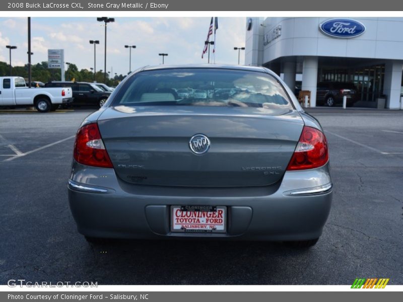 Stone Gray Metallic / Ebony 2008 Buick LaCrosse CXL