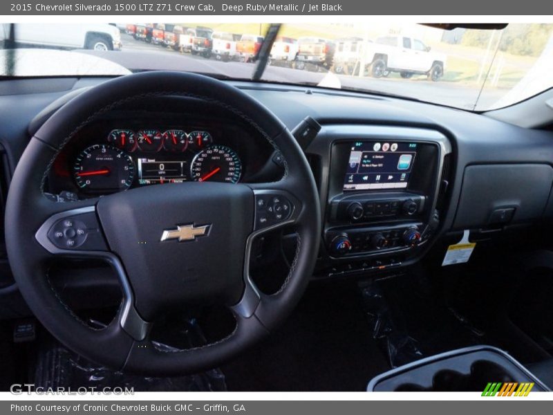 Dashboard of 2015 Silverado 1500 LTZ Z71 Crew Cab