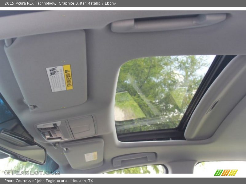Graphite Luster Metallic / Ebony 2015 Acura RLX Technology