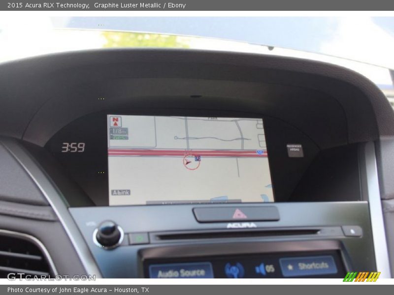 Graphite Luster Metallic / Ebony 2015 Acura RLX Technology