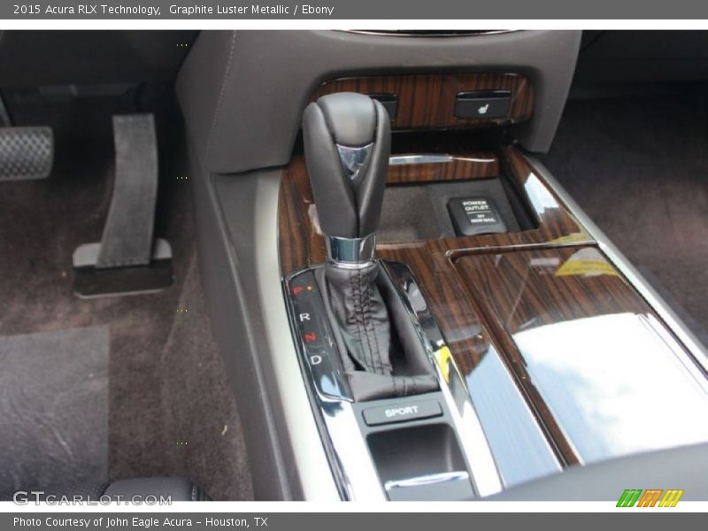 Graphite Luster Metallic / Ebony 2015 Acura RLX Technology