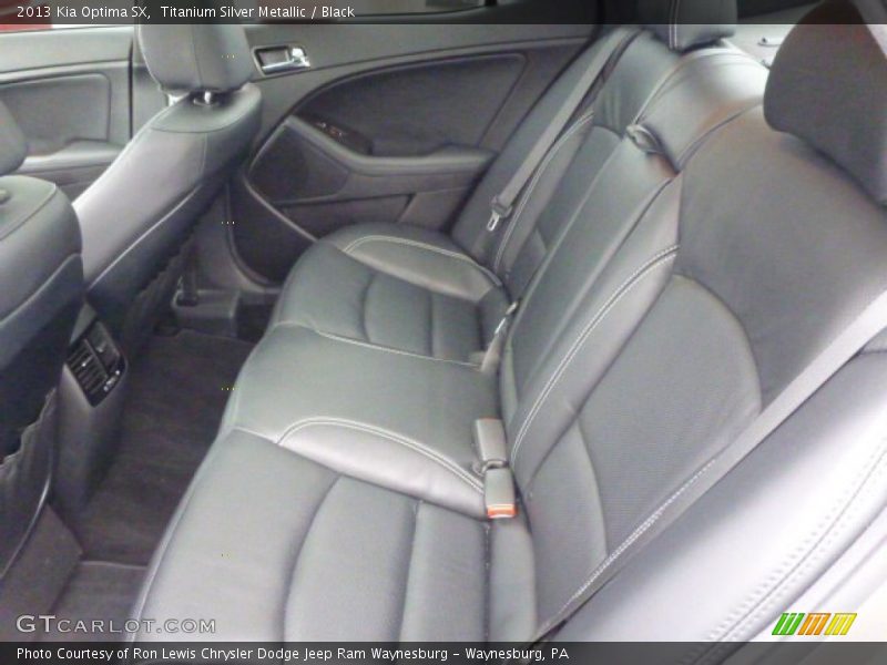 Titanium Silver Metallic / Black 2013 Kia Optima SX