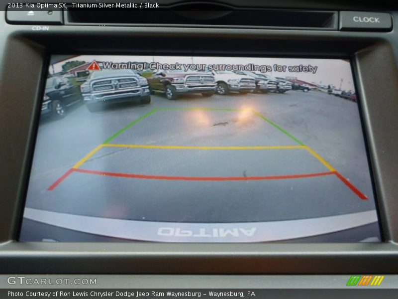 Titanium Silver Metallic / Black 2013 Kia Optima SX