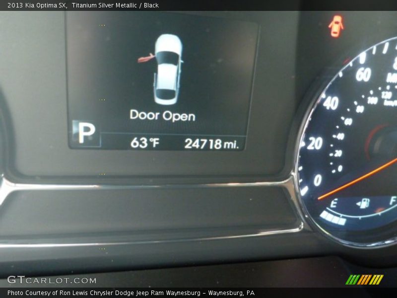 Titanium Silver Metallic / Black 2013 Kia Optima SX
