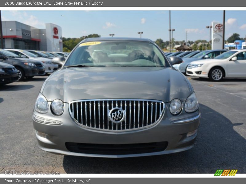 Stone Gray Metallic / Ebony 2008 Buick LaCrosse CXL