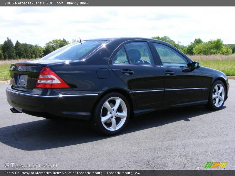 Black / Black 2006 Mercedes-Benz C 230 Sport