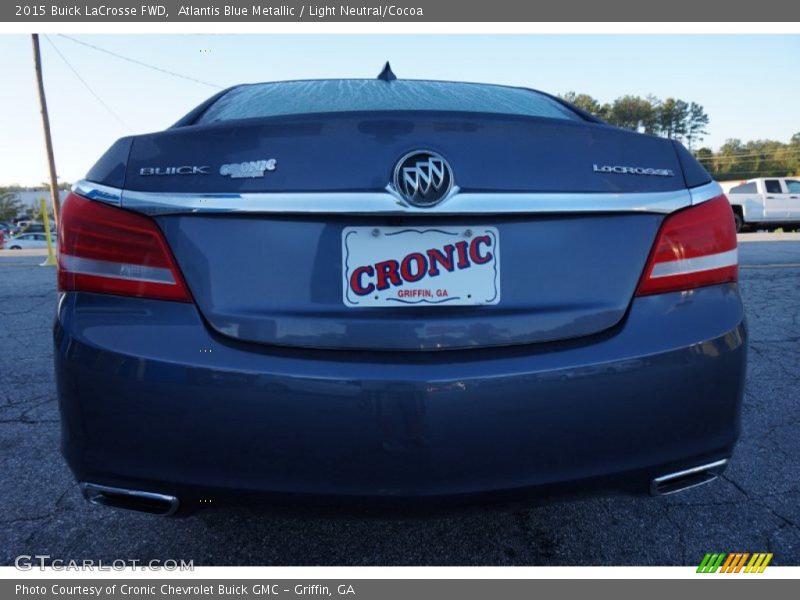 Atlantis Blue Metallic / Light Neutral/Cocoa 2015 Buick LaCrosse FWD