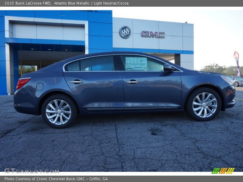 Atlantis Blue Metallic / Light Neutral/Cocoa 2015 Buick LaCrosse FWD