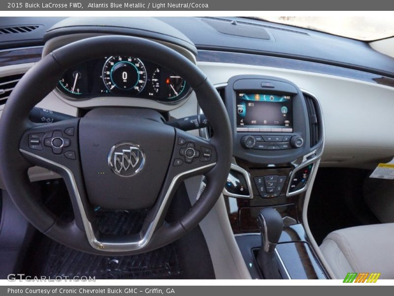 Atlantis Blue Metallic / Light Neutral/Cocoa 2015 Buick LaCrosse FWD