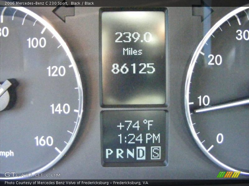 Black / Black 2006 Mercedes-Benz C 230 Sport