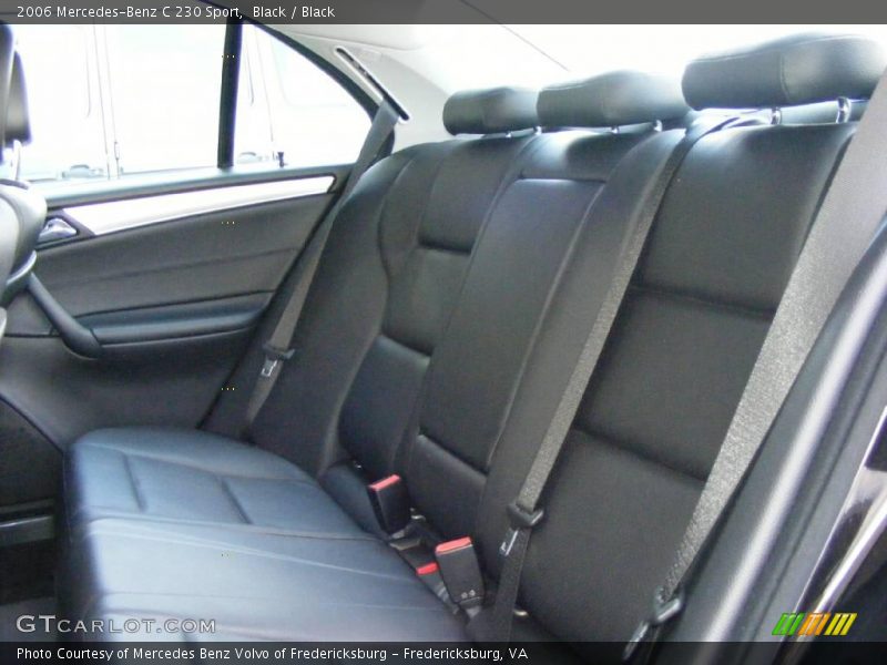 Black / Black 2006 Mercedes-Benz C 230 Sport