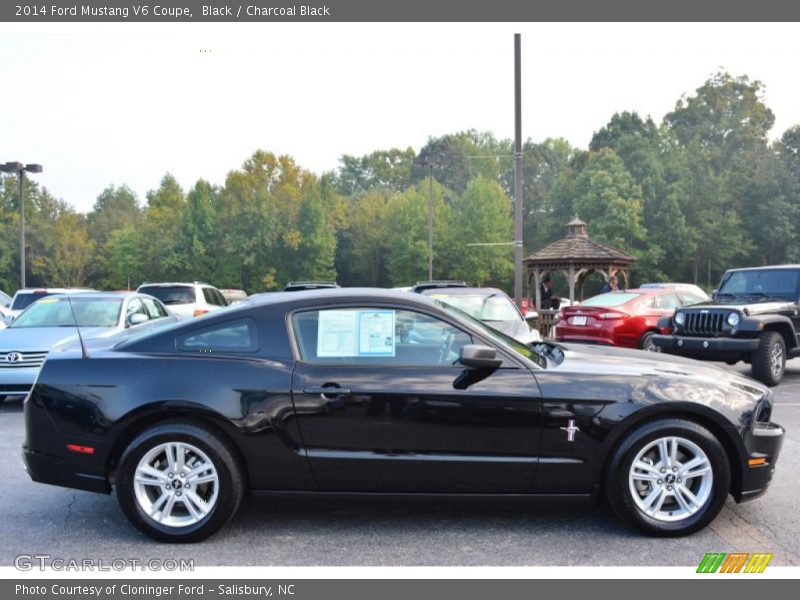 Black / Charcoal Black 2014 Ford Mustang V6 Coupe