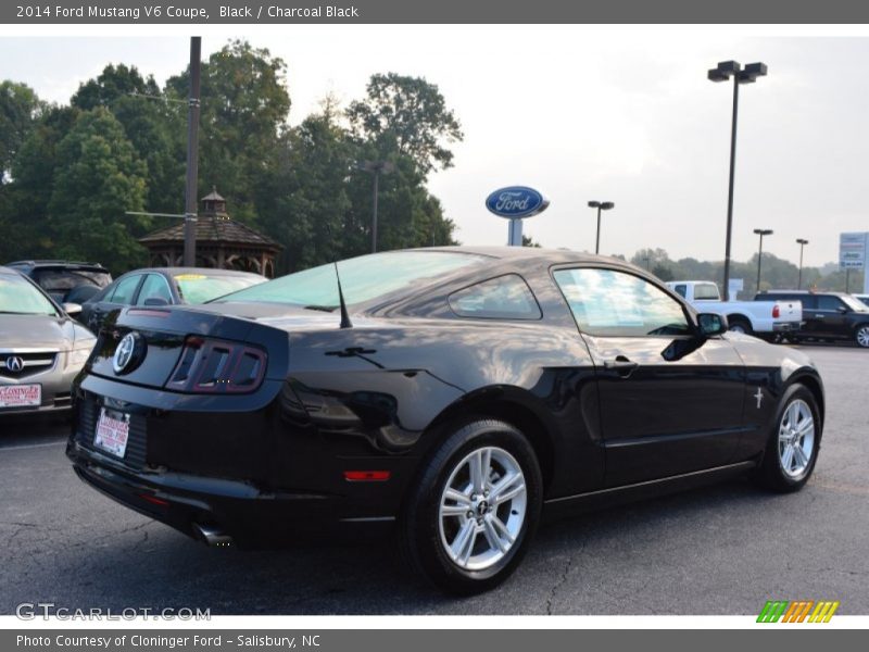 Black / Charcoal Black 2014 Ford Mustang V6 Coupe