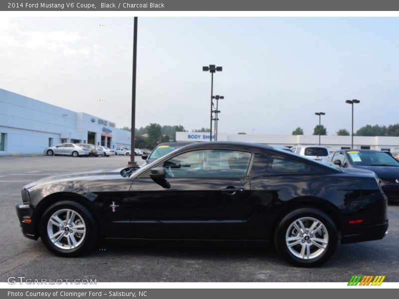 Black / Charcoal Black 2014 Ford Mustang V6 Coupe
