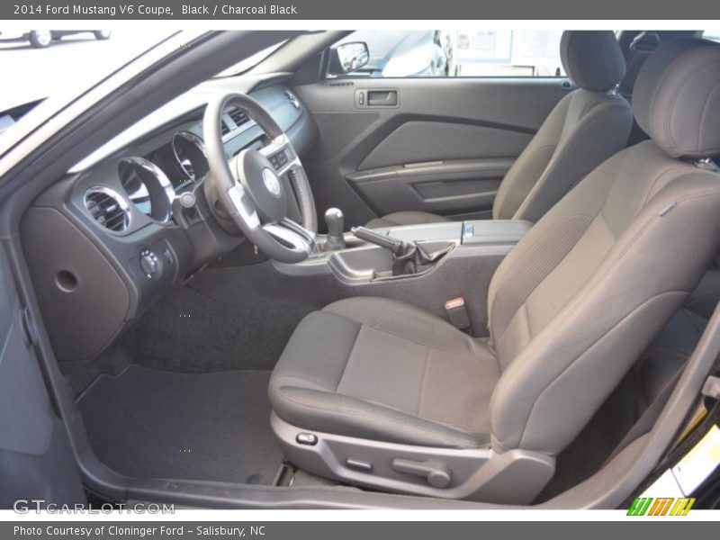 Black / Charcoal Black 2014 Ford Mustang V6 Coupe