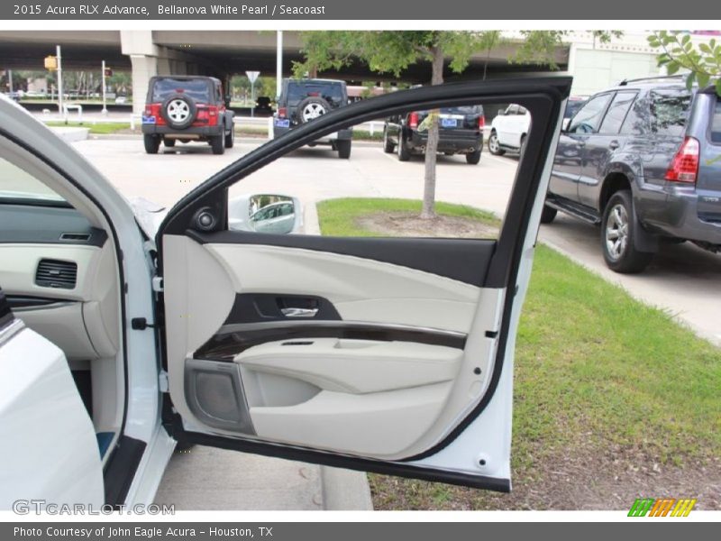 Bellanova White Pearl / Seacoast 2015 Acura RLX Advance