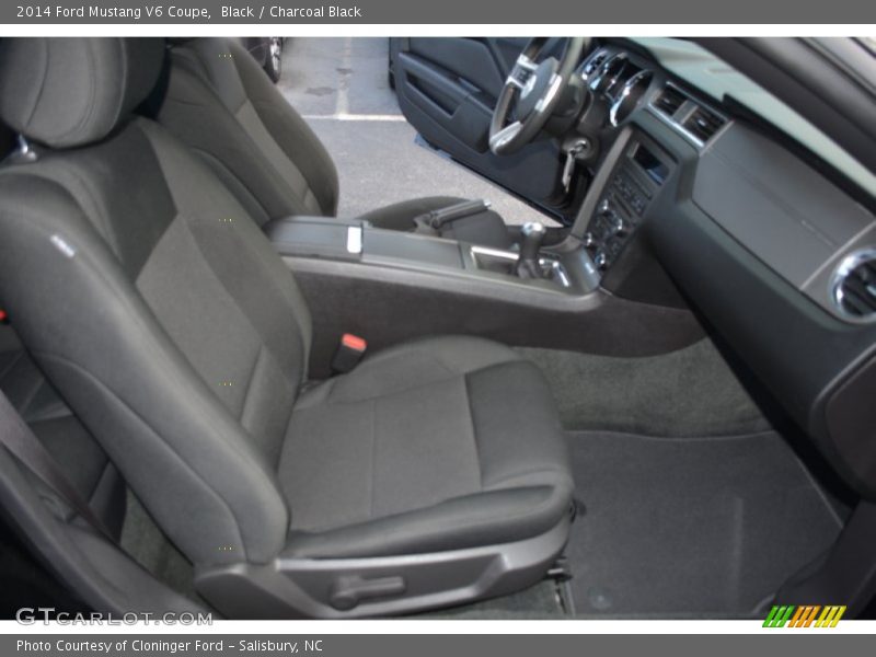 Black / Charcoal Black 2014 Ford Mustang V6 Coupe