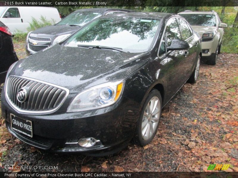 Carbon Black Metallic / Ebony 2015 Buick Verano Leather
