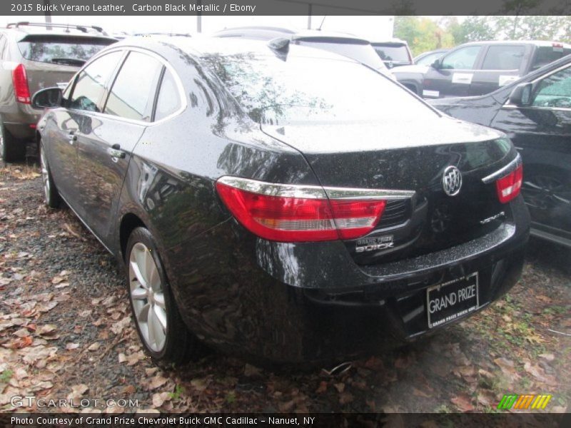 Carbon Black Metallic / Ebony 2015 Buick Verano Leather