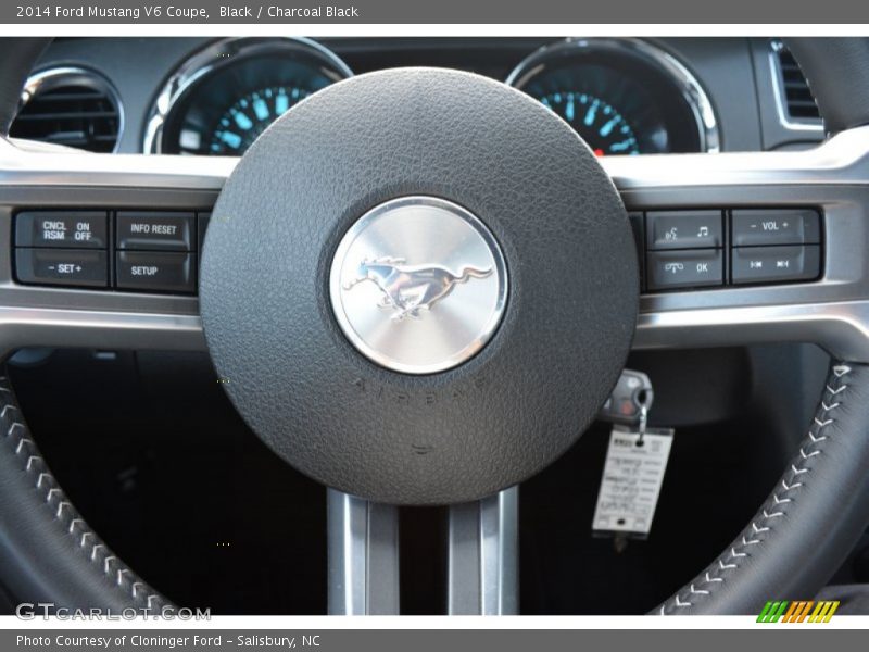 Black / Charcoal Black 2014 Ford Mustang V6 Coupe